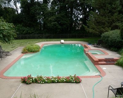 pool-before Image of pool before renovations